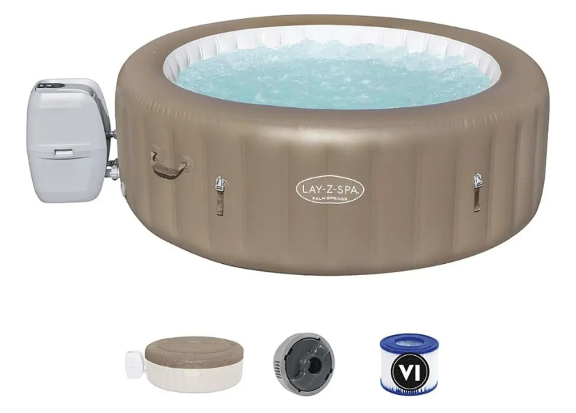 Spa Ofurô Inflável redondo com sistema de aquecimento